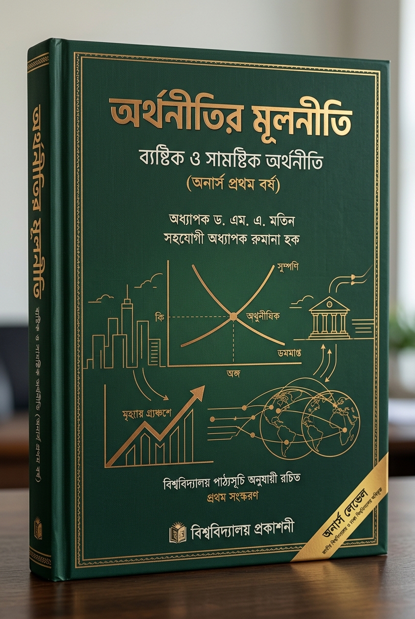 অর্থনীতির মূলনীতি: ব্যষ্টিক ও সামষ্টিক (অনার্স প্রথম বর্ষ)
